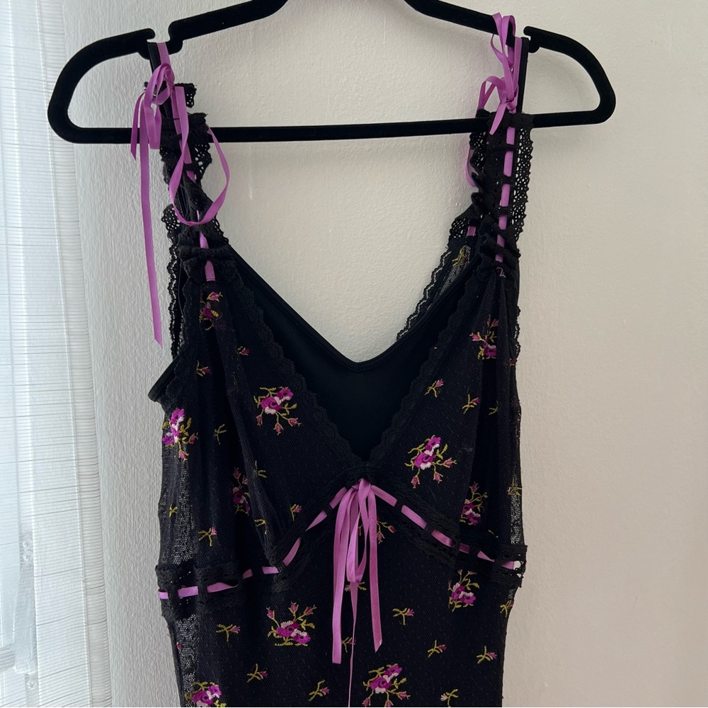 Rare Betsey Johnson Ribbon Dress